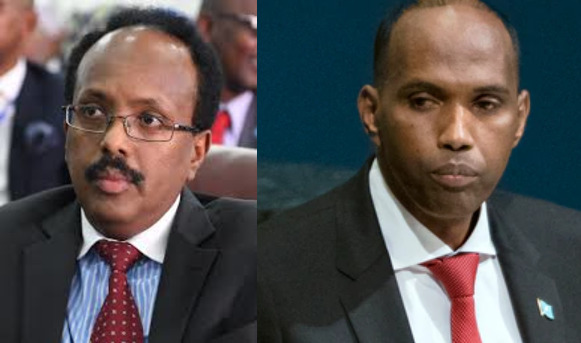 FALSE: Somali President exchanges blows with his deputy on live TV