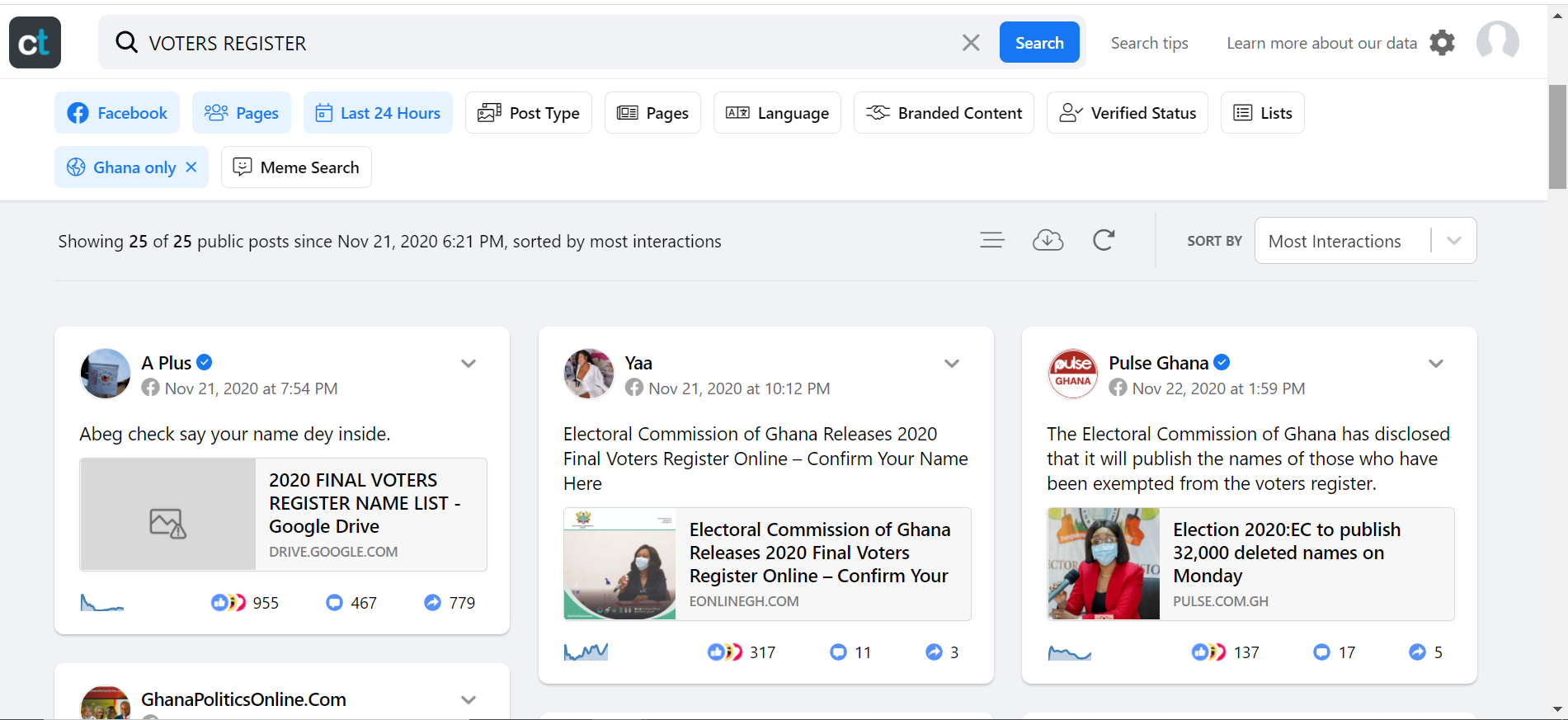 How Ghana's Electoral Commission published and later deleted the electoral roll in less than 48 hours