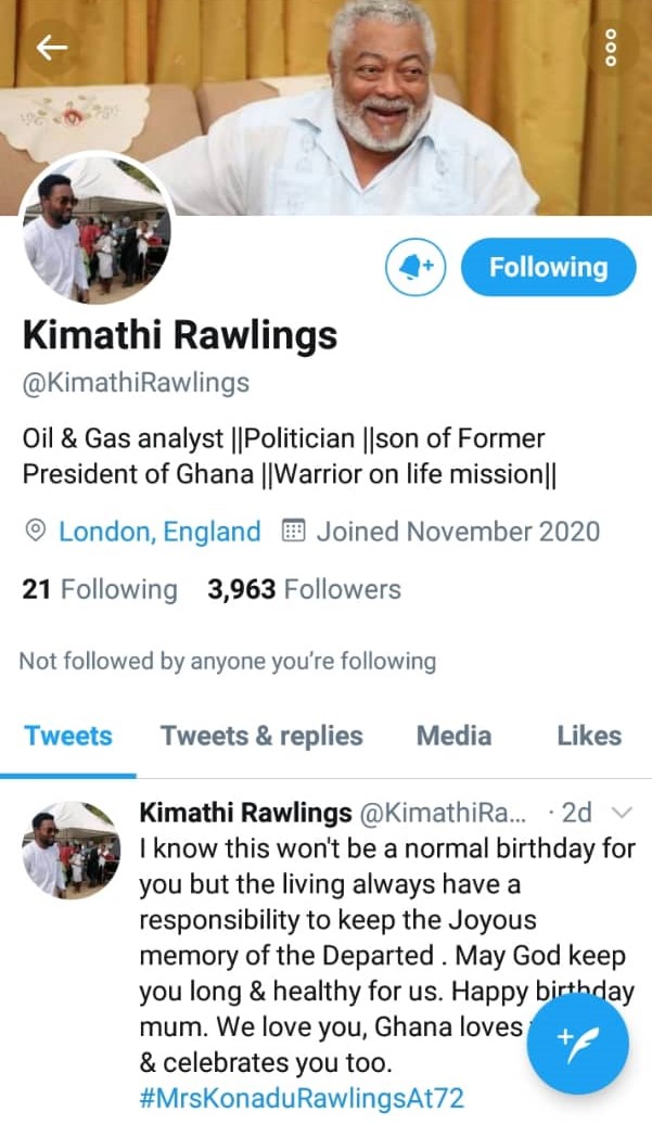 Twitter suspends fake Kimathi Rawlings account
