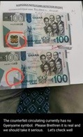 Bank of Ghana: Techniques for identifying counterfeit cedi banknotes