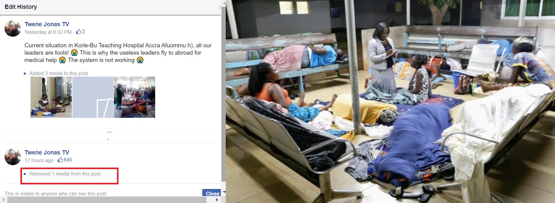 FACT-CHECK: Korle-Bu Teaching Hospital overwhelmed with patients