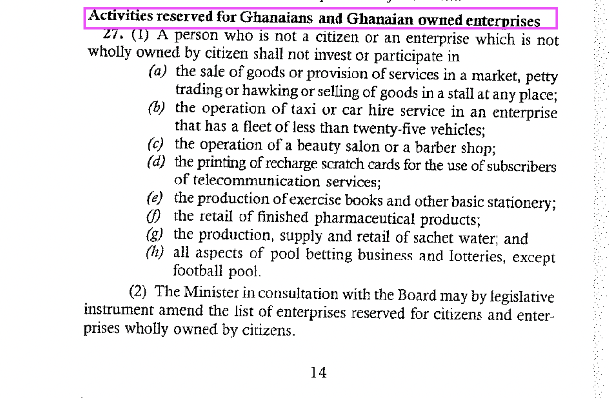 FACT-CHECK: Ghanaian trade union locks up foreign-owned shops in Koforidua?