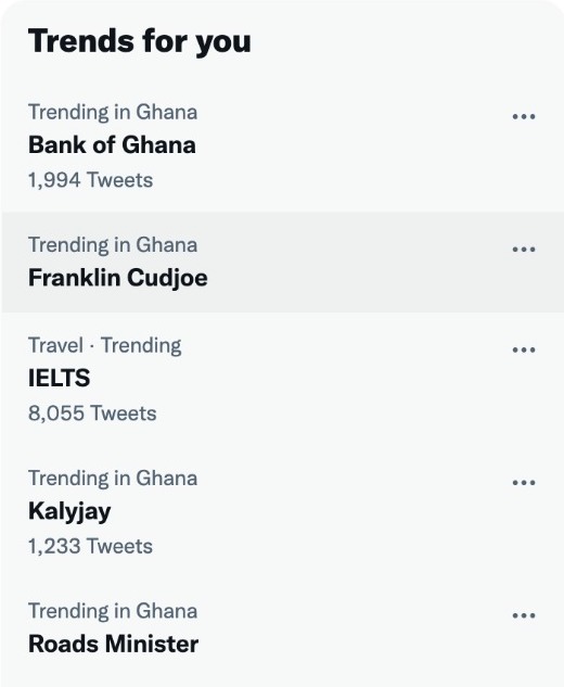 FALSE: Bank of Ghana is NOT on fire