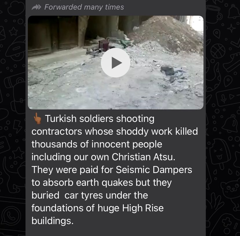 FACT-CHECK: Has Turkey executed contractors for violating safety standards following massive earthquake?