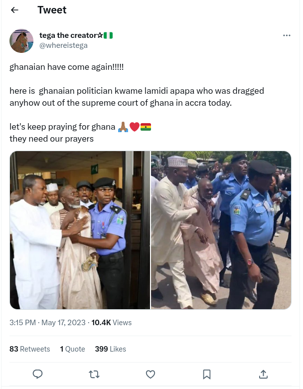 EXPLAINER: Online 'satire' trends lead to mispresentation of major news from Ghana and Nigeria