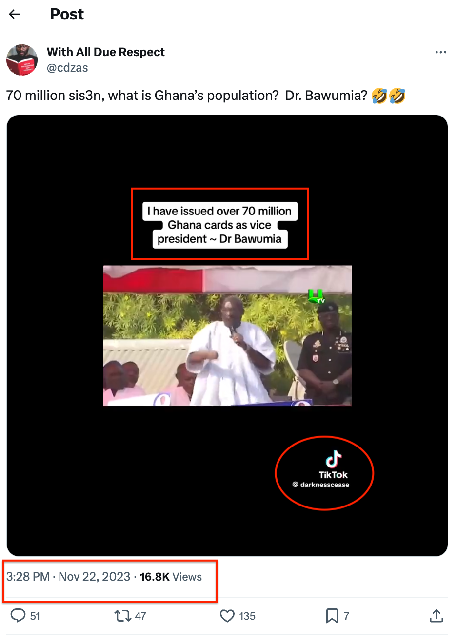 FACT-CHECK: Has gov't issued over 70 million Ghana cards to Ghanaians?