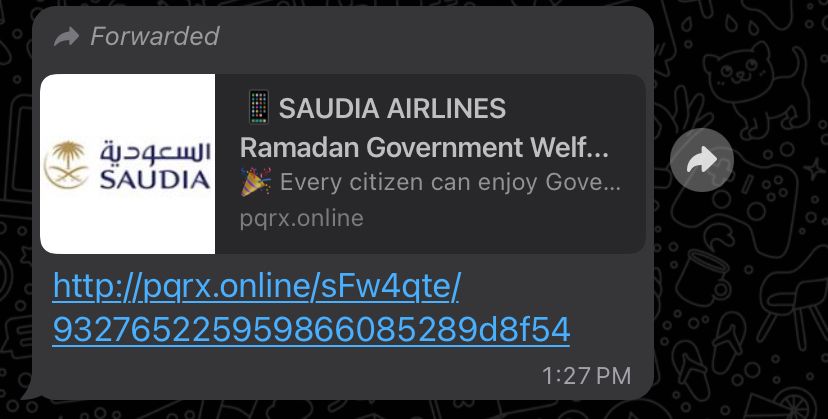 HOAX: Saudi Airlines is not offering cash rewards to Ghanaians as Ramadan subsidy