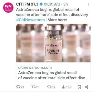 FACT-CHECK: Claims that AstraZeneca COVID-19 vaccines have been withdrawn worldwide due to dangerous side effects are misleading