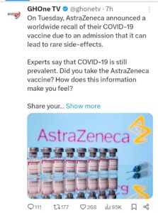 FACT-CHECK: Claims that AstraZeneca COVID-19 vaccines have been withdrawn worldwide due to dangerous side effects are misleading