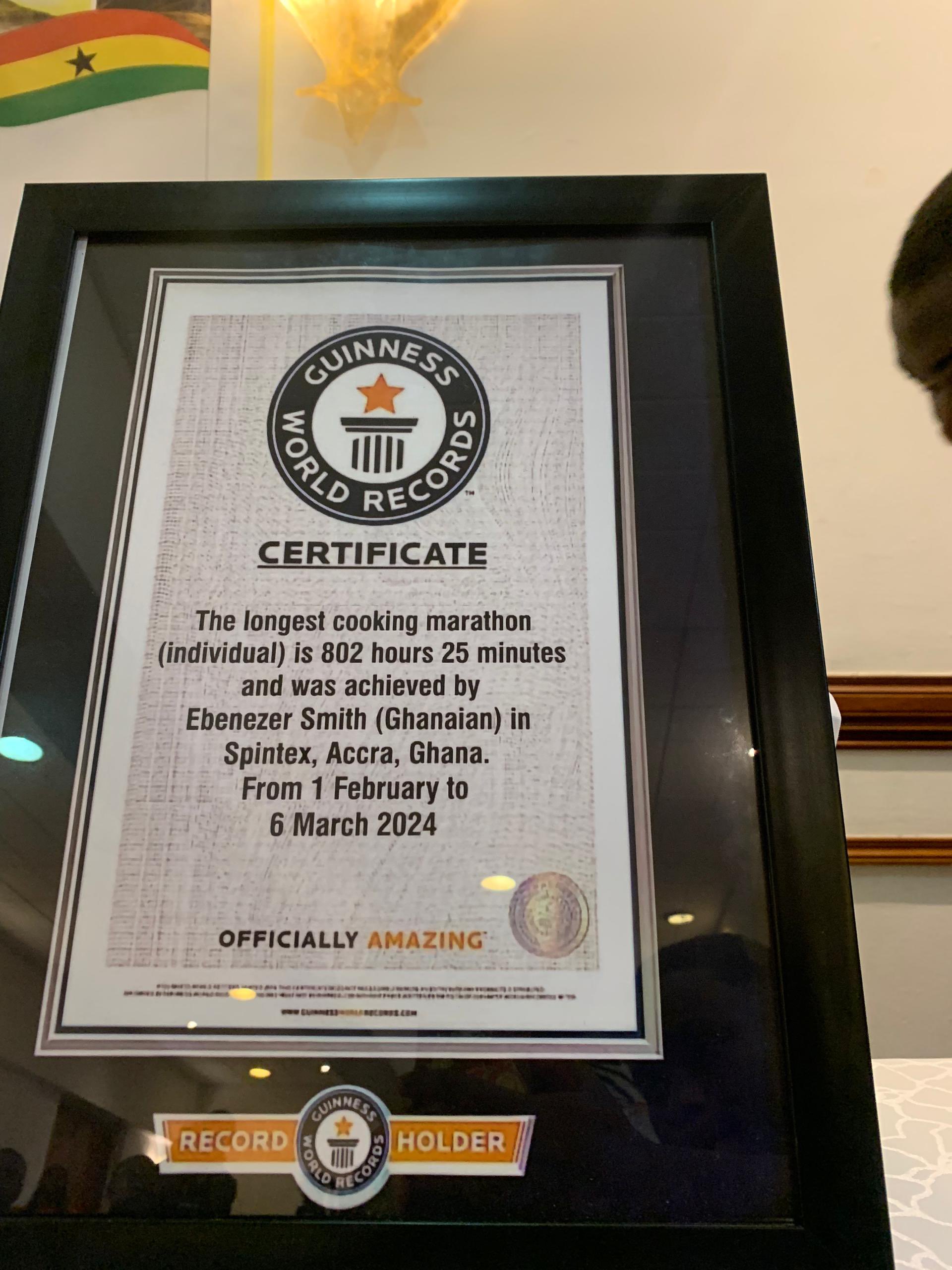 FACT-CHECK: Major media outlets caught off guard by Chef Smith’s FALSE cook-a-thon record