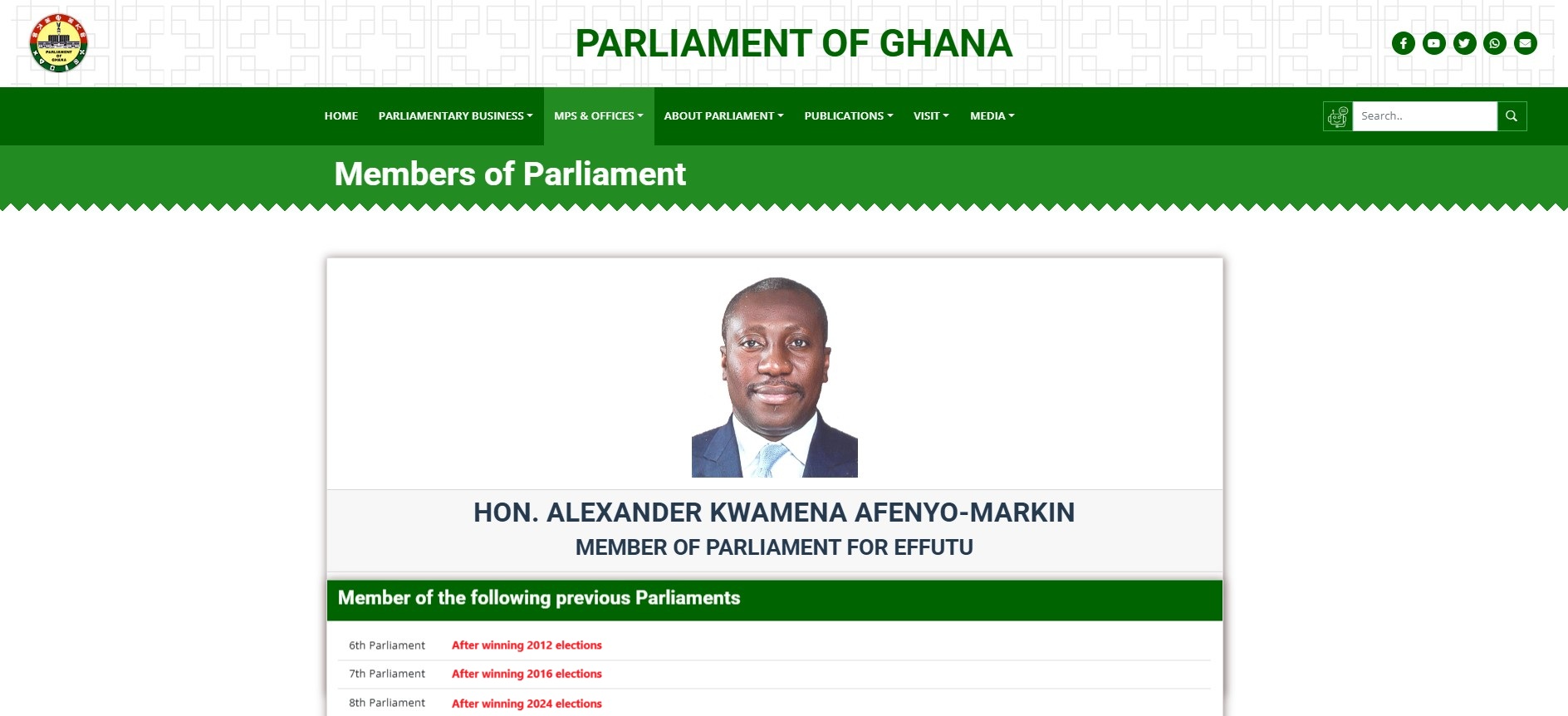 FACT-CHECK: John Boadu falsely claims less than 10 NPP MPs from 2016 are still in Parliament 