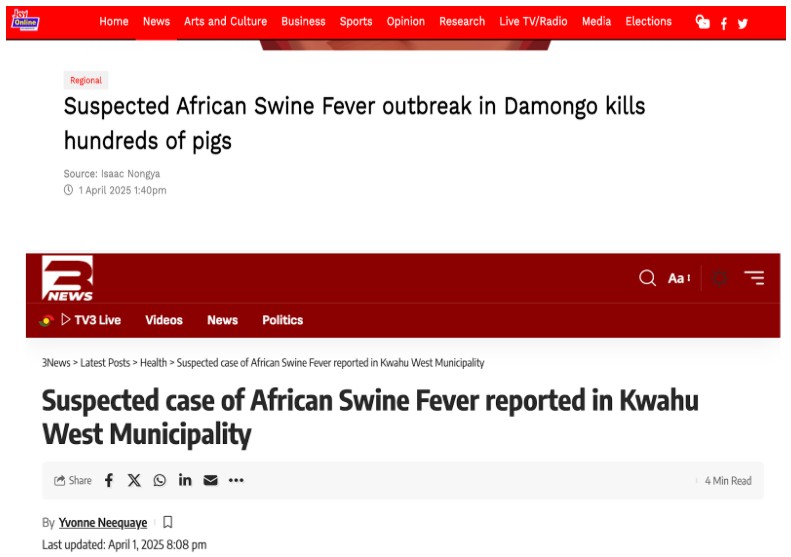 FACTSHEET: African Swine Fever - What you need to know