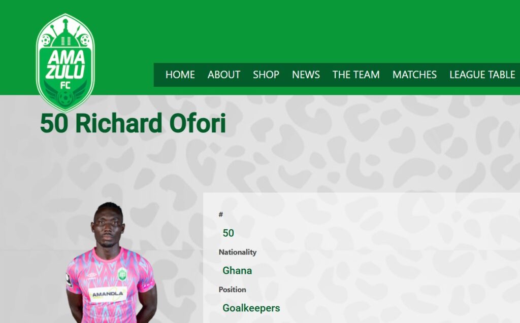 False! Goalkeeper in viral own goal video is NOT Richard Ofori