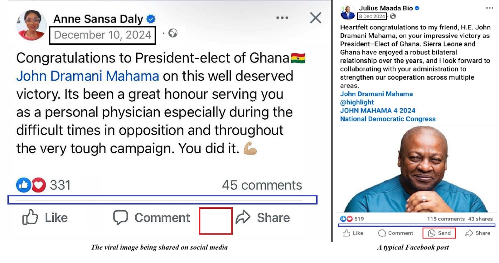 FACT-CHECK: Is Anne Sansa Daly Mahama’s ‘personal doctor’? Here is what we found verifying a viral Facebook post