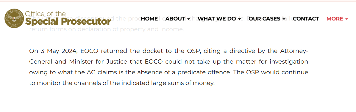 NPP MP’s claim that Cecilia Dapaah was sacked over 'missing dollar' saga is False NPP MP’s claim that Cecilia Dapaah was sacked over 'missing dollar' saga is False