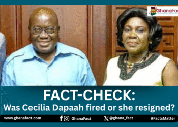 NPP MP’s claim that Cecilia Dapaah was sacked over 'missing dollar' saga is False