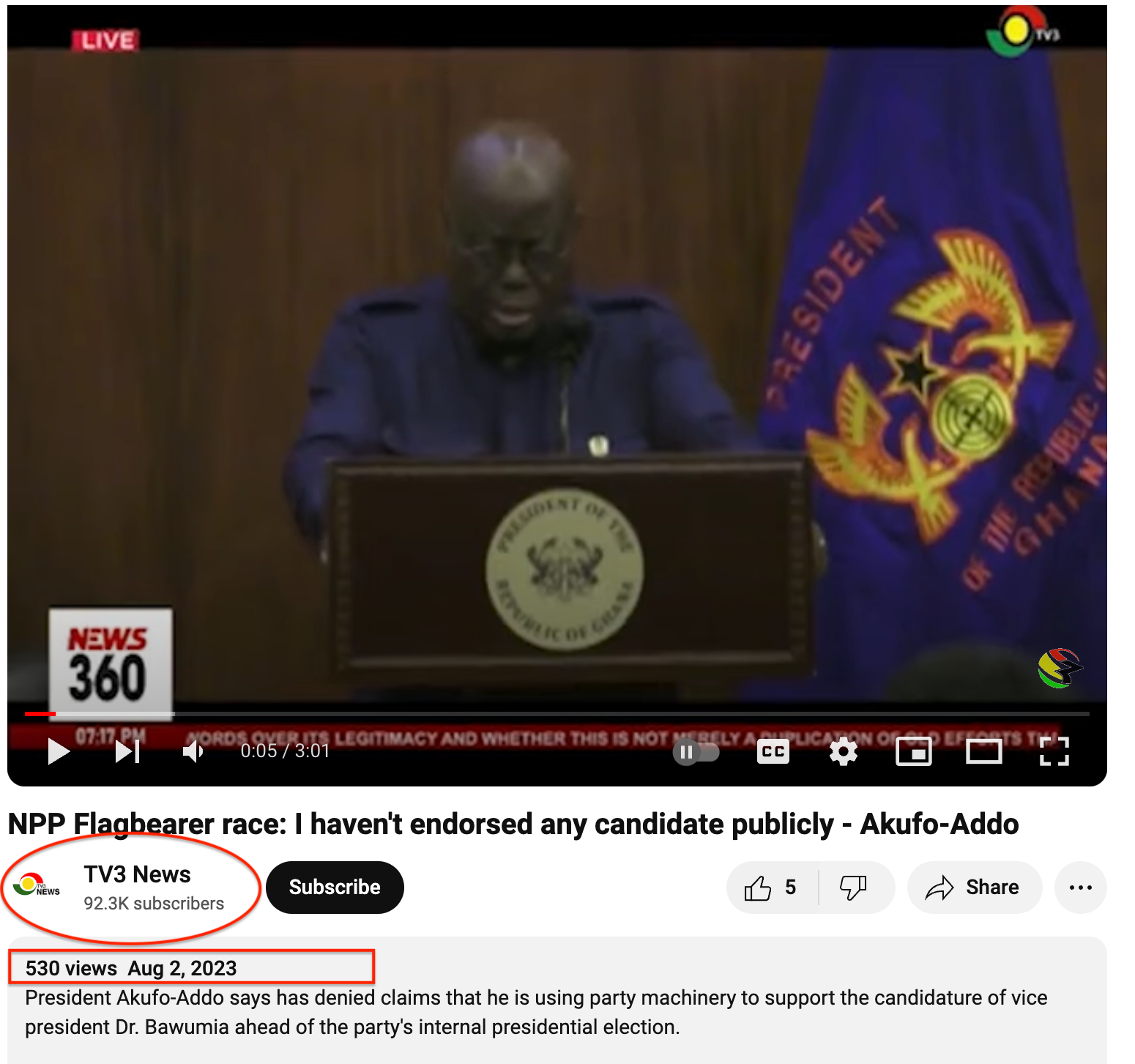FACT-CHECK: Has Prez Akufo-Addo angrily responded to Dr Bawumia’s recent national address?
