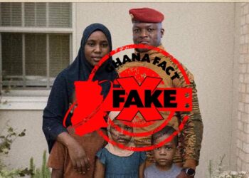 FACT-CHECK: Viral photo of Ibrahim Traore’s family is manipulated 