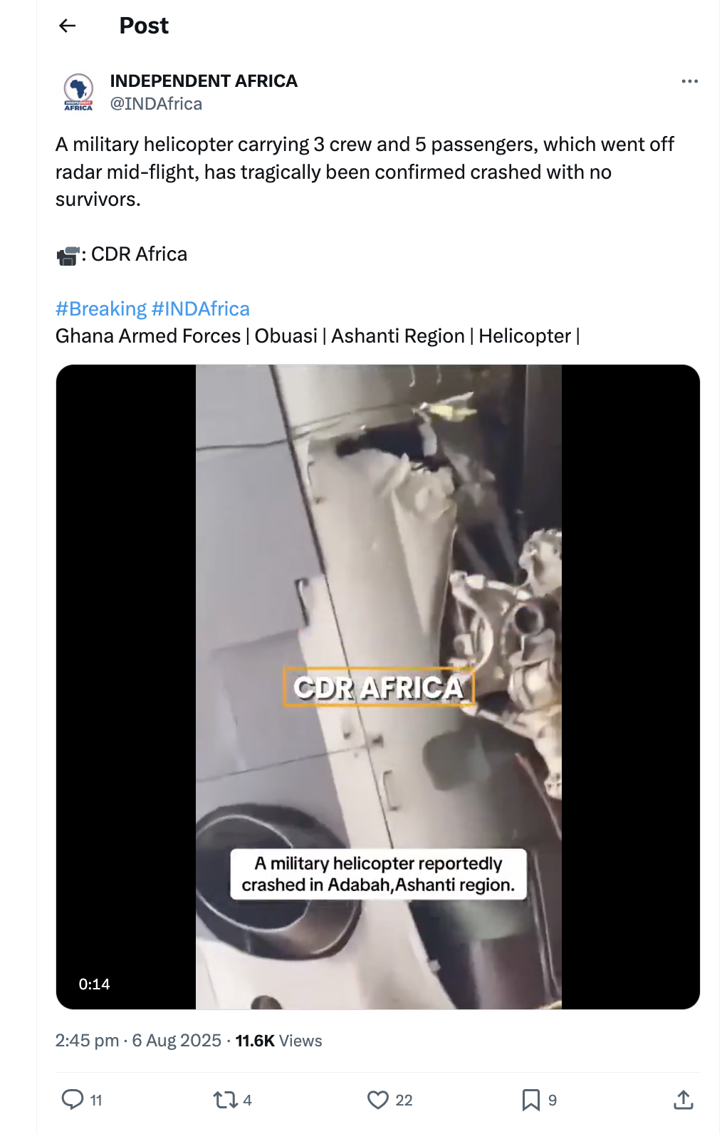 Busting misinformation around the August 6 crash: India crash photo, misleading 2024 video, AI hallucination