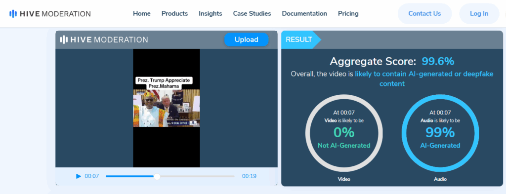 FACT-CHECK: Viral video of Donald Trump praising President Mahama is manipulated