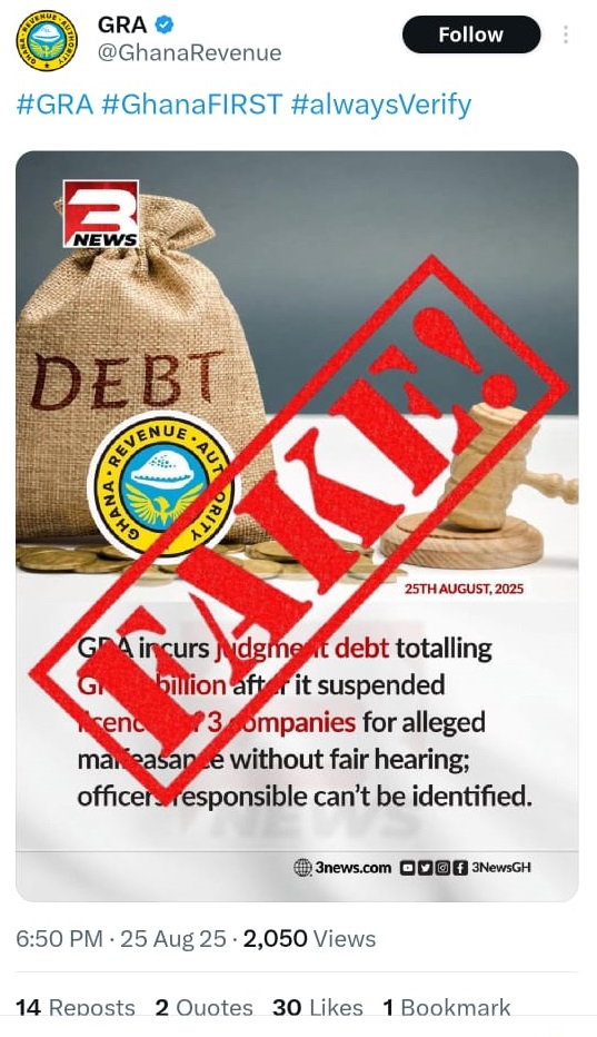 Fighting FAKE flyers - GRA, GIS, GES and UG use social media to fight misinformation