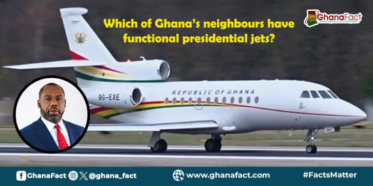 Fact-checking Napo’s claim that four of Ghana's neighbours have functional presidential jets