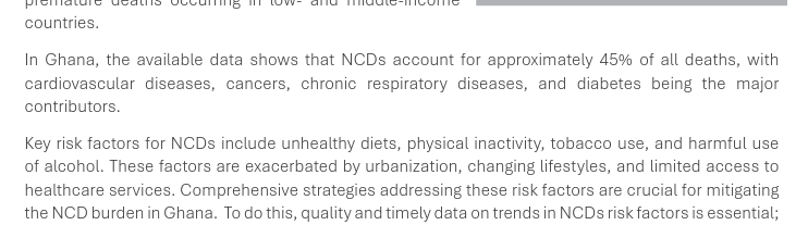 FACT-CHECK: President Mahama’s claim that NCDs account for 42% of all deaths in Ghana is partly true