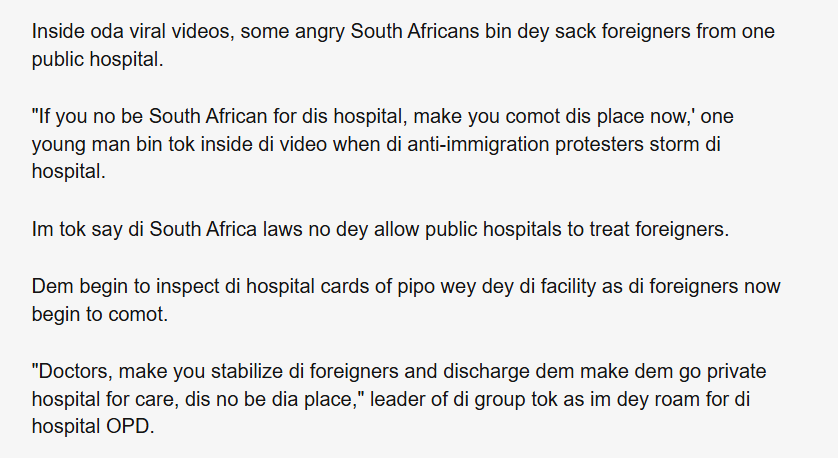 Xenophobic violence in South Africa: Two 2025 'hospital eviction' videos being recirculated in Ghana