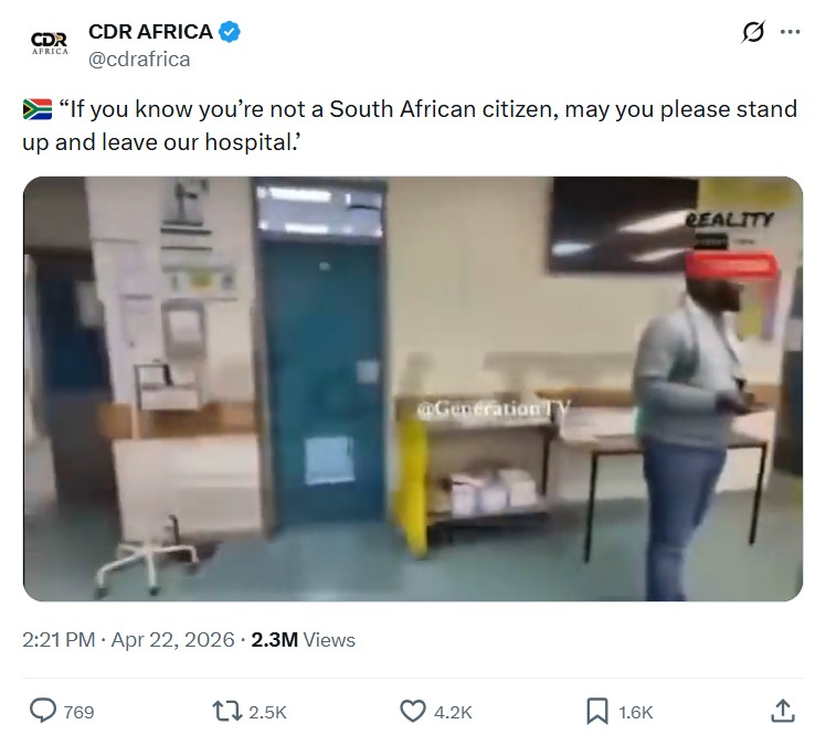 Xenophobic violence in South Africa: Two 2025 'hospital eviction' videos being recirculated in Ghana