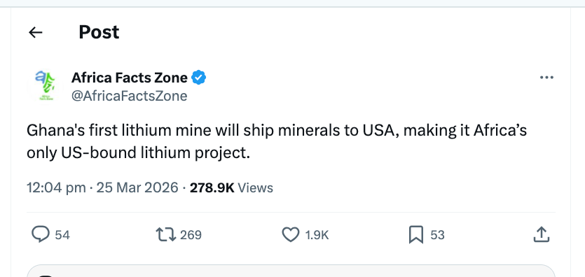 Ownership, royalty, US links - Fact-checking 3 claims about Ghana’s lithium deal