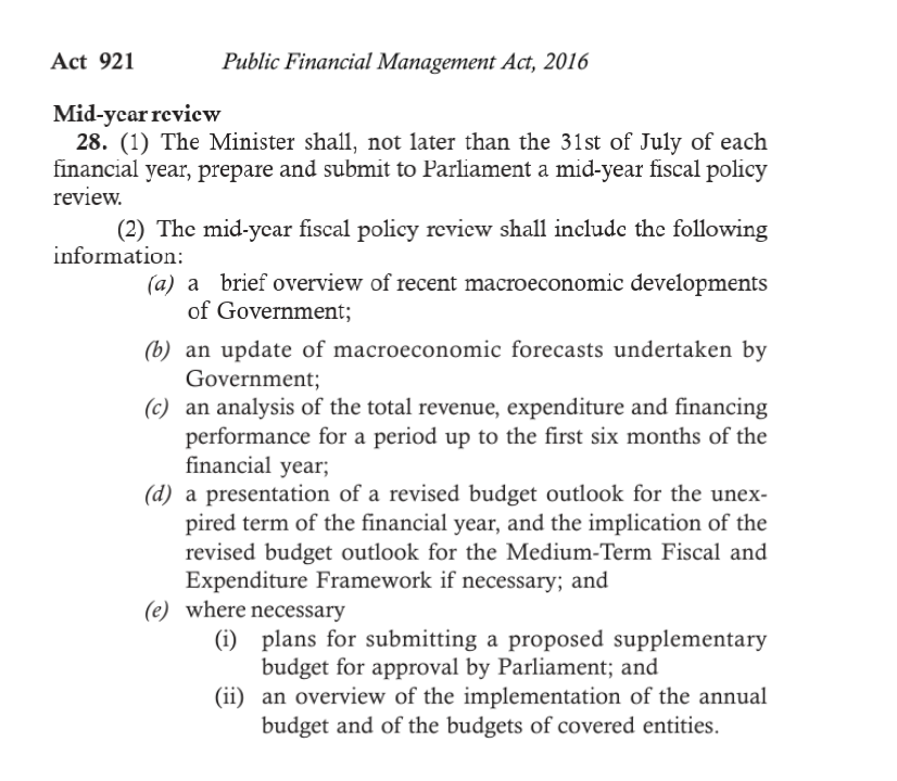 Explainer: Ghana's mid-year fiscal policy review - when mini-budgets started and why it matters