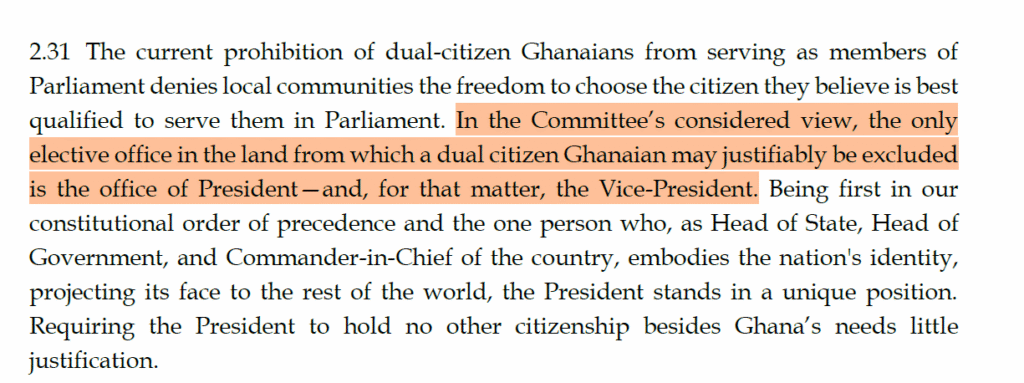 FACT-CHECK: GHOne flyer claiming dual citizens 'eligible to contest any position in Ghana' is misleading