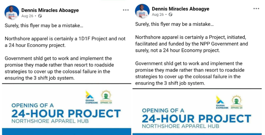 1D1F vs. 24-Hour Project: The Savelugu-based Northshore Apparel Hub is none of both 1D1F vs. 24-Hour Project: The Savelugu-based Northshore Apparel Hub is none of both