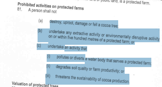 Galamsey threat: Why 2026 COCOBOD law grants 'protected' status to all cocoa farms Galamsey threat: Why 2026 COCOBOD law grants 'protected' status to all cocoa farms