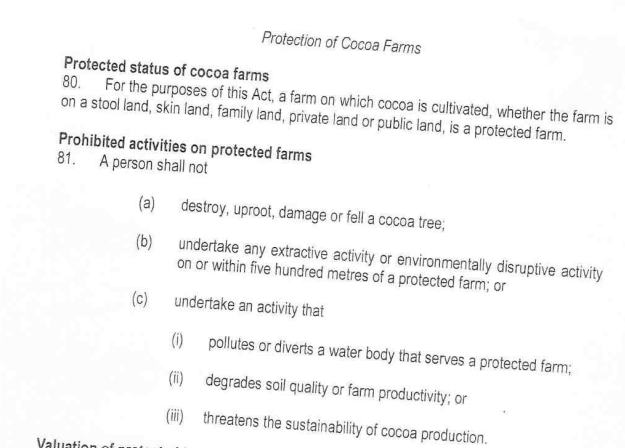 Galamsey threat: Why 2026 COCOBOD law grants 'protected' status to all cocoa farms Galamsey threat: Why 2026 COCOBOD law grants 'protected' status to all cocoa farms