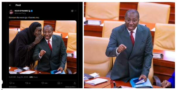 Afenyo-Markin - Sammy Gyamfi GoldBod saga: The use of AI, manipulated content in social media conversations Afenyo-Markin - Sammy Gyamfi GoldBod saga: The use of AI, manipulated content in social media conversations