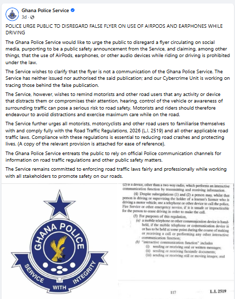 Viral flyers, AI scam, fake notice: How GoldBod, NPP, Police, others fought digital misinformation in August Viral flyers, AI scam, fake notice: How GoldBod, NPP, Police, others fought digital misinformation in August