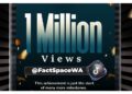 FactSpace West Africa’s 1M views milestone on TikTok - Highlights of an impactful reel journey so far