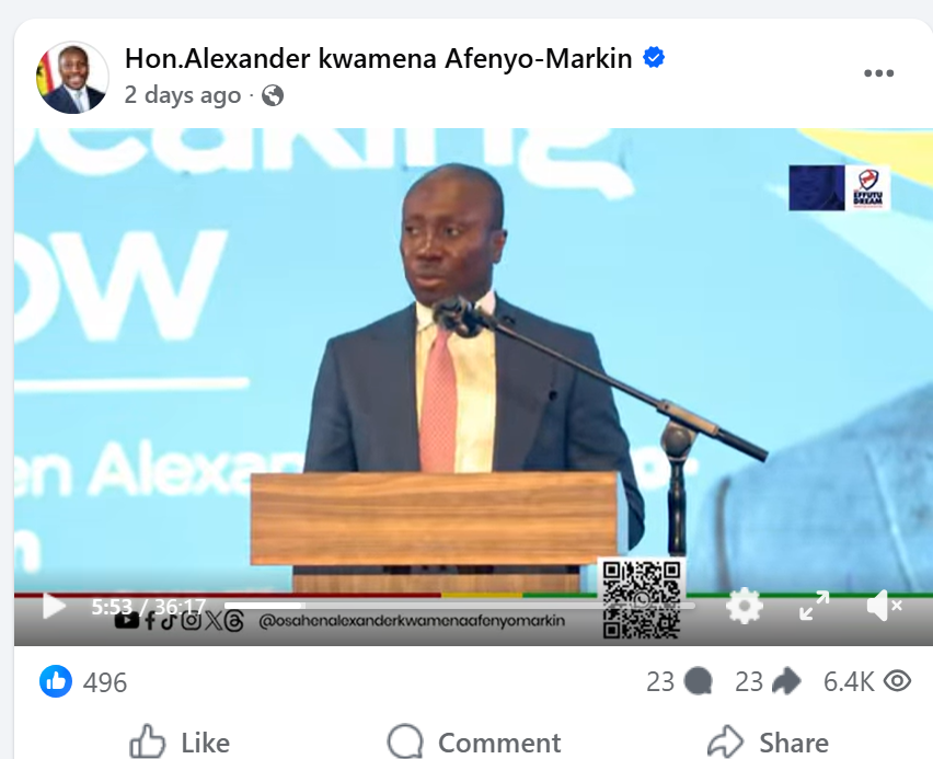 FACT-CHECK: Afenyo-Markin falsely claims new law does not recommend custodial sentence for misdemeanours